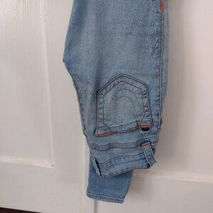 True Religion light blue denim jeans size 24